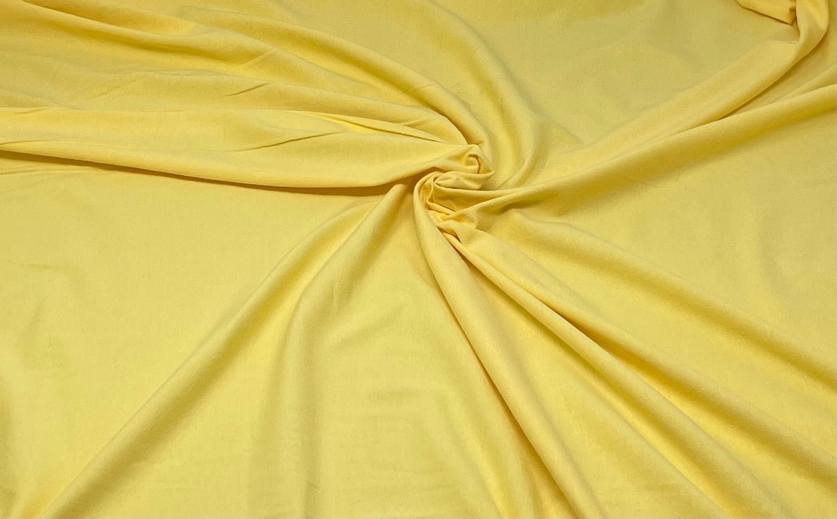 1 Yard Soft Cotton Lycra Knit Fabric for Apparel, Sewing and Activewear Projects 60 Inches Wide