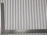 1 Yard Techno Crepe Knit Vertical Triple Stripes Print Fabric Stretch Textured 60 Inch Width
