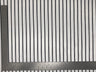 1 Yard Techno Crepe Knit Vertical Summer Stripe Print Fabric Lightweight Stretch 60 Inch Width