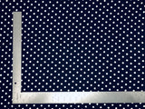 1 Yard DTY Double Sided Brushed Knit Small Polka Dot Print Fabric Soft, Elegant, and Versatile 60 Inches Wide