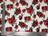 1 yard Liverpool knit floral print fabric with stretch for dresses skirts tops and blouses 60 inches