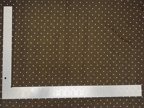 1 Yard Liverpool Knit Polka Pin Dot Fabric – Medium Weight Textured Stretch Fabric for Clothing 58" 60" width