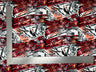 1 Yard Stretch Liverpool Floral Knit Fabric for Blouses, Dresses, Tops, and Skirts Textured 58 inch