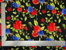1 Yard Liverpool Knit Floral Fabric – Stretch Textured Crepe for Dresses, Tops, Skirts – 58 Inch