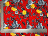 1 Yard Liverpool Knit Floral Fabric – Stretch Textured Crepe for Dresses, Tops, Skirts – 58 Inch