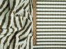 1 Yard Bubble Jacquard Stripe Fabric Stretch Polyester Spandex 54/55 Inches Wide
