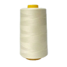1 Pack of 6000 Yard Ivory Spools Sewing Thread All Purpose 100% Spun Polyester Overlock Cone