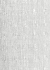 1 Yard Snow White Interwoven Squares Linen Durable Apparel Fabric 56" Width