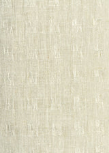 1 Yard Ivory Interwoven Squares Linen Soft Home Decor Fabric 56" Width