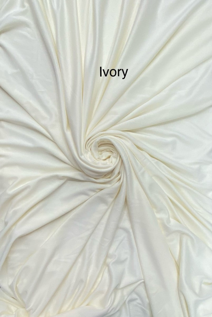 stretch polyester lining fabric with soft matte finish for garments