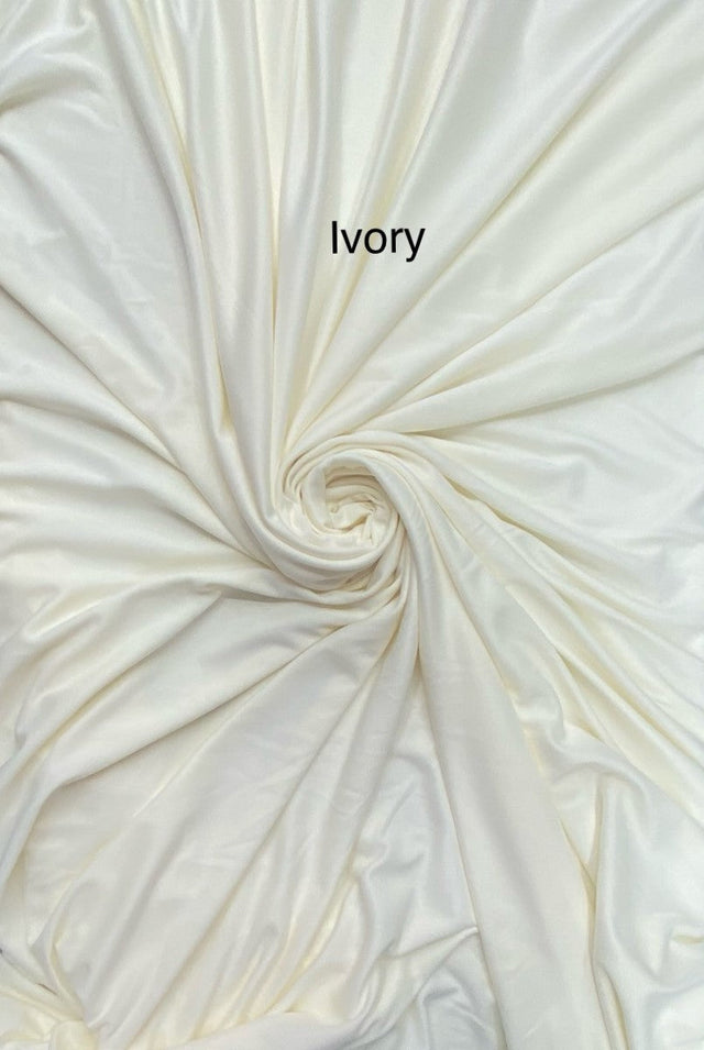 stretch polyester lining fabric with soft matte finish for garments