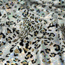 1 Yard Jag City Performance Spandex with Shattered Glass Foil 58/60" Wide