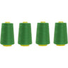 4 Pack of 6000 Yard Kelly green Spools Sewing Thread 24,000 Yards Total All Purpose