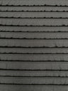 Polyester Spandex Fabric - 2" Ruffles, Grey/Black, Black/Black, 50 To 52 Inches Wide
