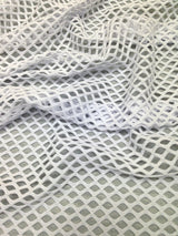 Colorful Big Hole 0.5 Inch Diamond Mesh Stretch Polyester Spandex Fishnet Fabric - Polyester Spandex Fabric, 0.5 Inch Diamond Mesh, 58 To 60 Inches Wide