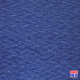 Glitter Crinkled Blue Polyester Fabric - Blue Glitter Crinkled, 58" Width