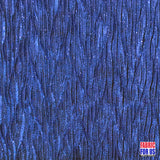 Glitter Crinkled Blue Polyester Fabric - Blue Glitter Crinkled, 58" Width