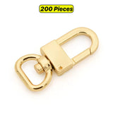 Zinc Alloy Swivel Claw Lobster Hook for Bags & Keys