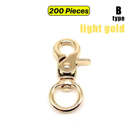 Shiny Metal Snap Hook for Bags & Handbag Straps