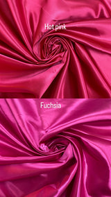 RADYAN bridal satin polyester fabric with elegant sheen for bridal and formalwear sewing projects