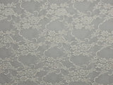 1 Yard Floral Lace Fabric for Dresses, Wedding Apparel, and Decor 60 Inches Wide