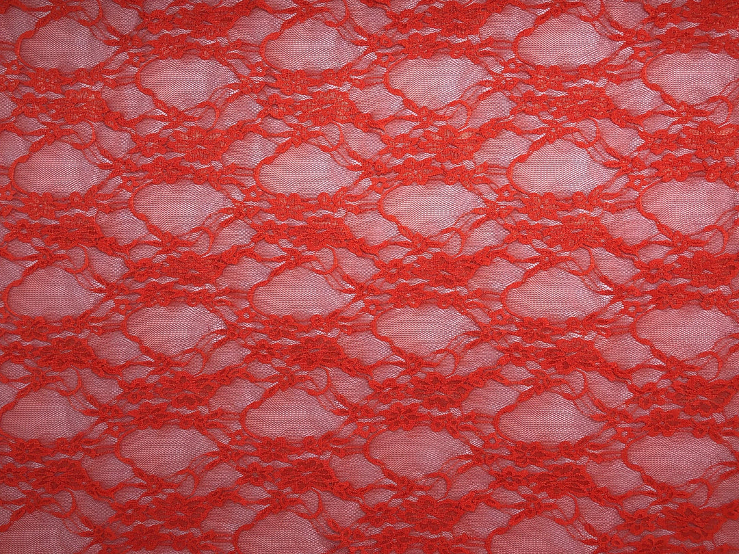 1 Yard Floral Lace Fabric for Dresses, Wedding Apparel, and Decor 60 Inches Wide