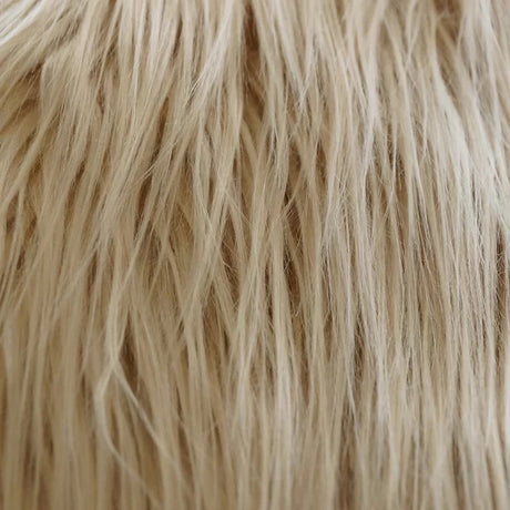 1 Yard Shaggy Long Pile Faux Fur Fabric 4" Pile