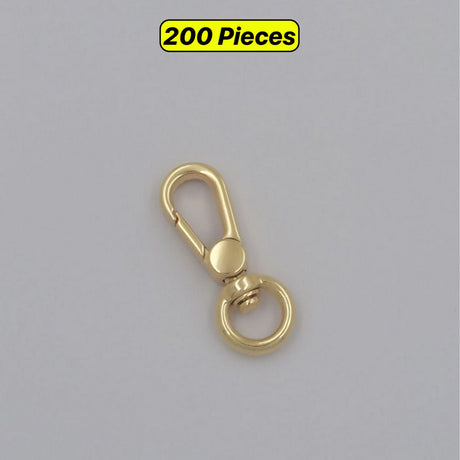 Zinc Alloy Buckle Snap Hook for Bags & Keychains