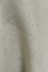 1 Yard Light Grey Softened Linen Fabric, Lightweight Solid 54 Inches Wide for Apparel and Home Projects