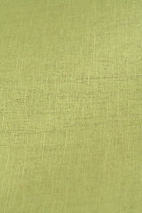 1 Yard Lime Green Linen Silk Fabric, Lightweight Woven Textile 54 Inches Wide