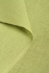 1 Yard Lime Linen Silk Fabric 54" Wide Midweight Woven Blend for Apparel & Decor