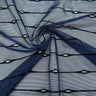 1 Yard Linear Flocked Stretch Mesh Fabric 54" Usable Width, 4-Way Stretch