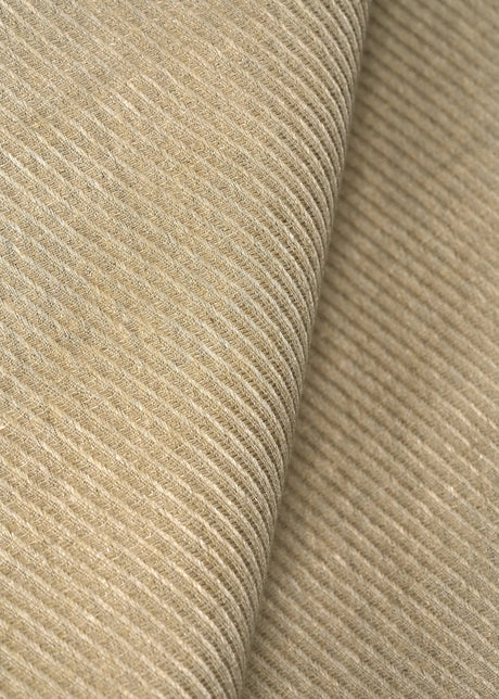 1 Yard Linen Rayon Yarn Dyed Jacquard Fabric Natural Off White 45 Degree Weave 60 Inches Width