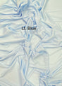 Stretch Lining Polyester Fabric - Light Blue, Matte Soft, 60" Width (1 Yard)
