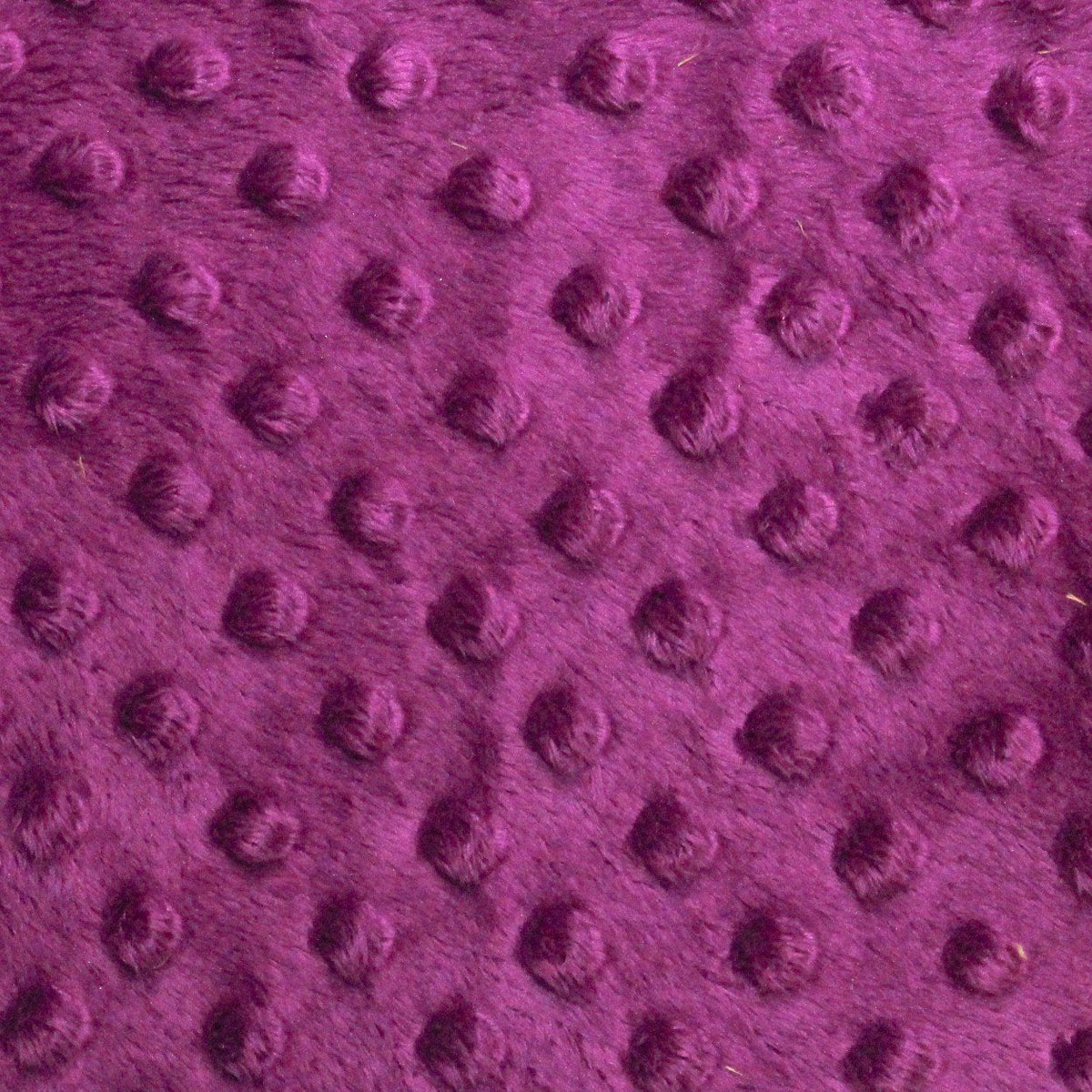 1 Yard Minky Dimple Dot Faux Fur Fabric, 60″ Wide 100% Polyester