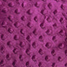 1 Yard Minky Dimple Dot Faux Fur Fabric, 60″ Wide 100% Polyester