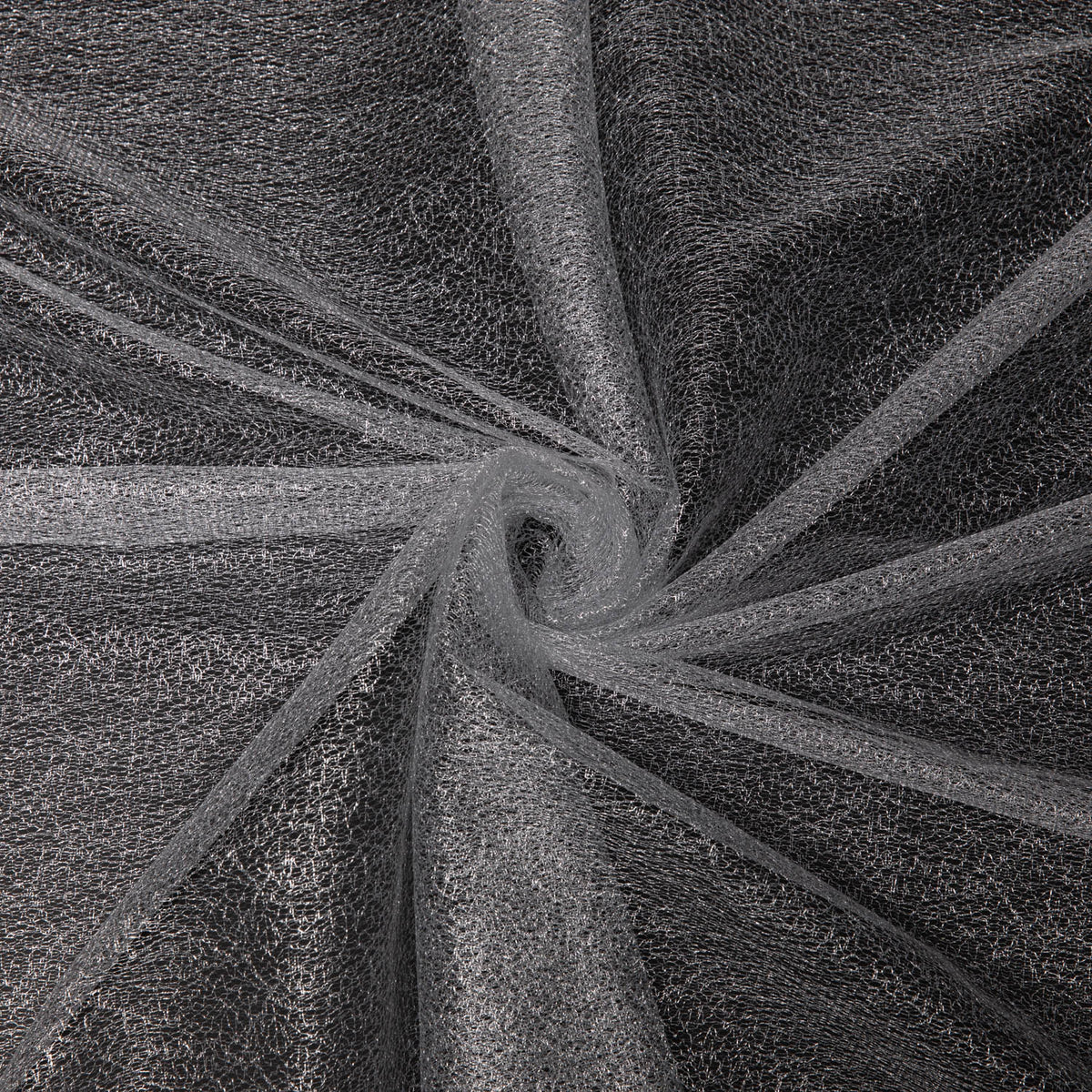 1 Yard Metallic Susumi Tulle Lace Fabric, 58/60" Wide 100% Polyester