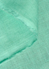 1 Yard Milkglass Pure Linen Fabric, Stone Washed Midweight 5.5 oz 54 Inches Wide