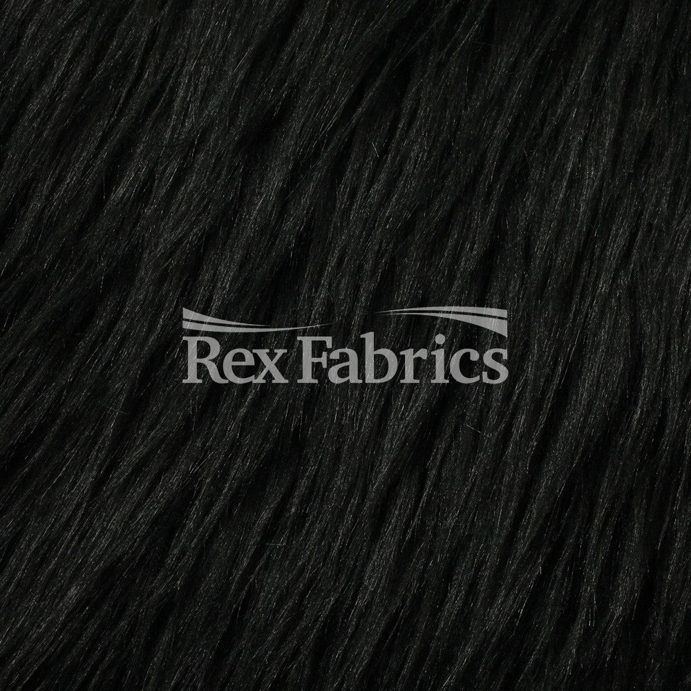 Mink Fur Polyester Faux Fur Fabric - Plush High-Pile, 58/60" Width (1 Yard)