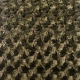 Swirl Rosebud Faux Fur 1 Yard Fabric 100% Polyester, 60″ Wide, 450 GSM Ultra Soft Plush Material
