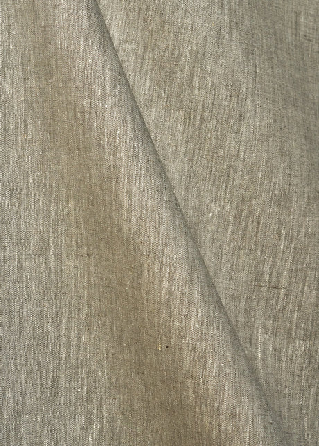 1 Yard Pure Linen Fabric Mixed Natural Midweight Solid 7.5 oz 58 Inches Wide
