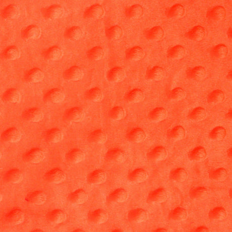 1 Yard Minky Dimple Dot Faux Fur Fabric, 60″ Wide 100% Polyester