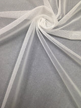 Small Micro Hole See Through Stretch Nylon Spandex Power Mesh Fabric - Sheer Mesh, 58" - 60" Wide