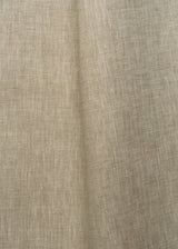 1 Yard Mixed Natural Pure Linen Fabric, Midweight Flat Weave Solid 60 Inches Wide for Apparel and Décor