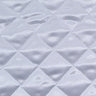 1 Yard Quilted Padded Fabric 60? Wide 100% Polyester with Diamond Pattern for Jackets, Bags & Home Decor