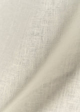 1 Yard Off White Pure Linen Fabric 7 oz Flat Weave 58 Inches Wide Midweight PFD