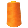 1 Pack of 6000 Yard Orange Spools Sewing Thread All Purpose 100% Spun Polyester Overlock Cone