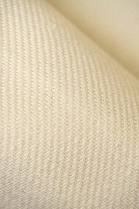 1 Yard Solid Oyster Pure Irish Linen Twill Fabric 18.5 oz Softened 54 Inches Wide