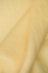 1 Yard Solid Corn Yellow Pure Linen Canvas Fabric 10.5 oz Softened 58 Inches Wide