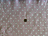 1 Yard Multi-Color Small Polka Dot Poly Cotton Fabric for Crafts Bedding Sewing Masks 60" Width